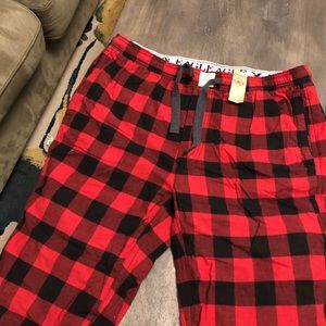 NWT Men’s flannel pajama pants